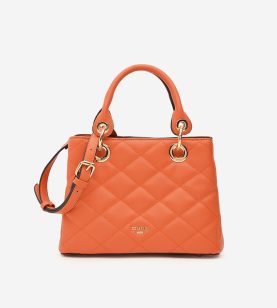 Womens Dune London Orange Dinkydorria Tote Bag