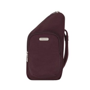 TRAVELON MINI SAC À BANDOULIÈRE ASYMÉTRIQUE ANTIVOL