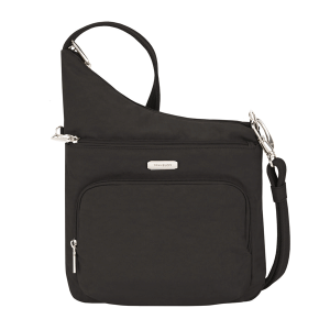 TRAVELON ANTI-THEFT ESSENTIALS NORTH/SOUTH ASYMMETRIC CROSSBODY