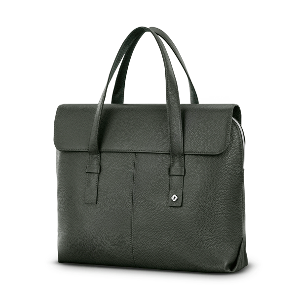 77157482-1633 Samsonite Mobile Solution 2 Leather Convertible Brief